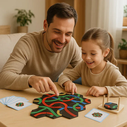 Montessori Logik Puzzle – Kreatives Denkspiel für Kinder