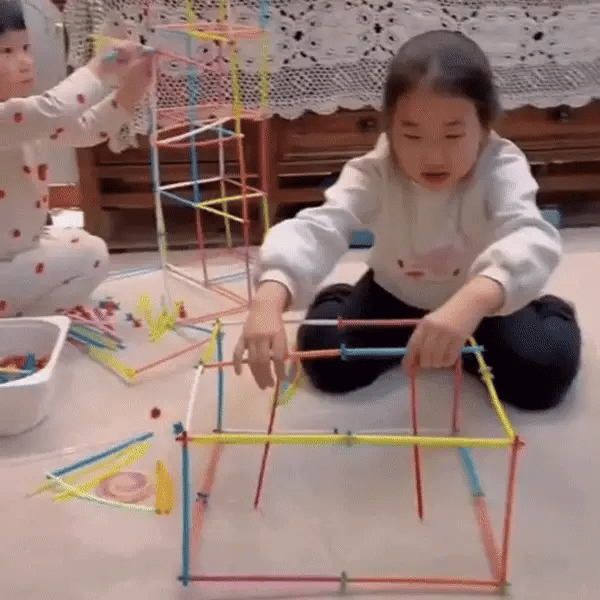 4D Kreativ-Baukasten für Kinder – Farben, Formen & Fantasie