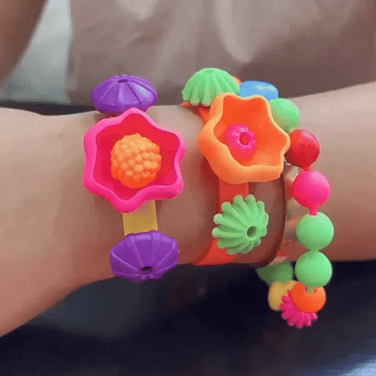 100er Pop Perlen DIY Schmuckset – Kreativ & Prinzessin-Spaß