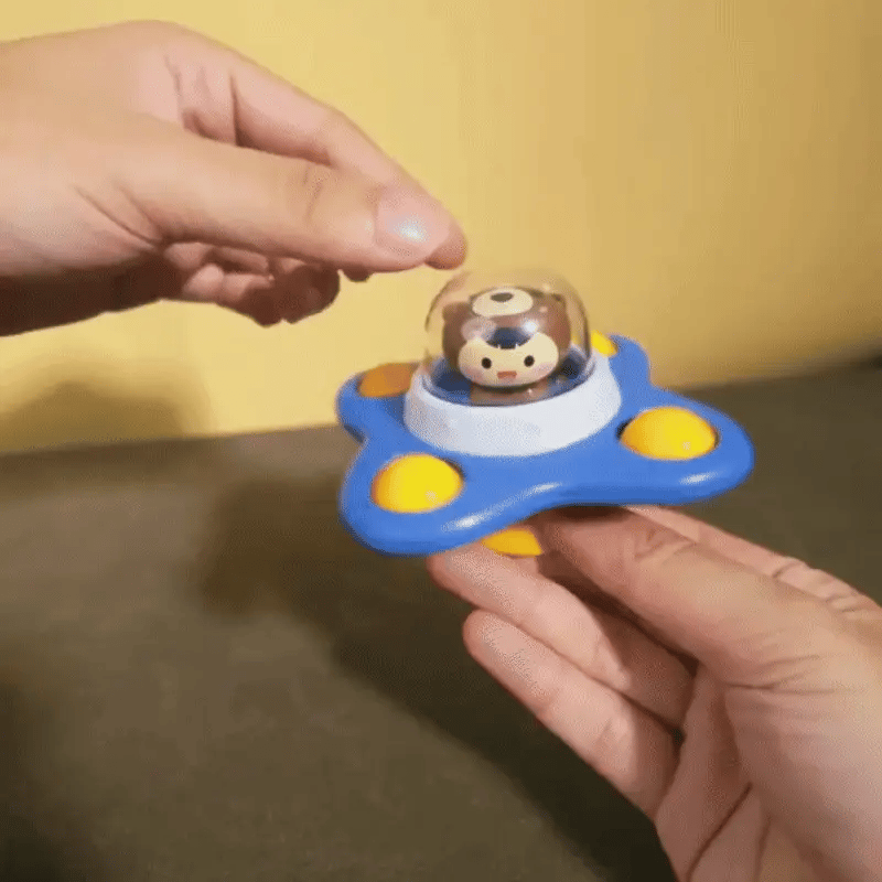 Spinning Suction Toys – drehende Montessori-Spaß für Kleinkinder