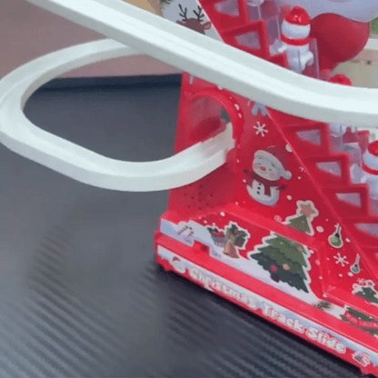 Magischer Schneemann-Coaster mit Licht & Musik – Xmas Spielspaß