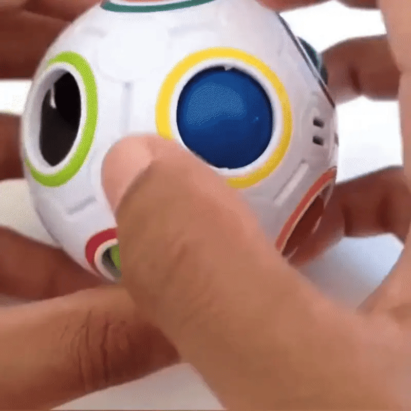 Magischer Regenbogen Puzzleball – Stressabbau für Kinder und Erwachsene