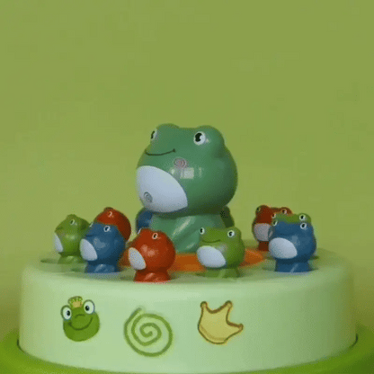 Fliegender Frosch – Lustiges Montessori Fangspiel für Kinder