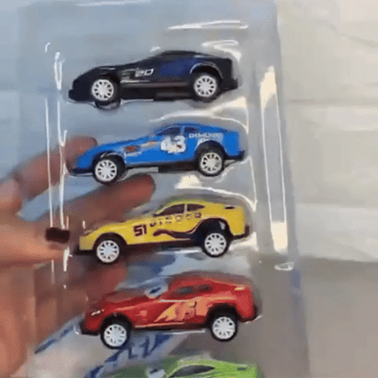 Turbo Mini Stunt Auto – Ziehen-Zurück Power & Mega Springen Aktion für Kids