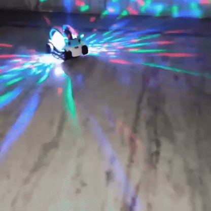 Leuchtende Krabbel-Schnecke – Bauchzeit-Sensorspielzeug für Babys